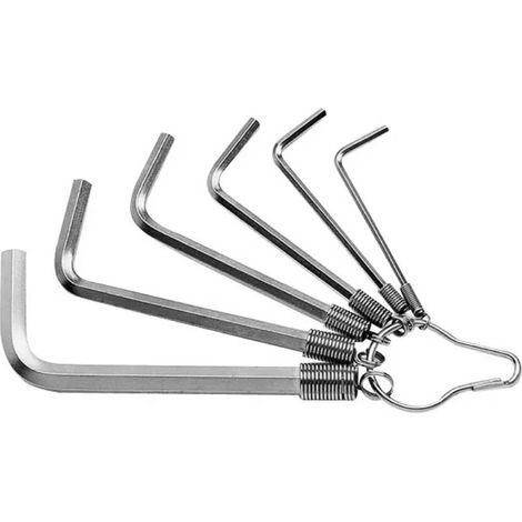 SET CHIAVI MASCHIO ESAGONALE PIEGATE 2,5-3-4-5-6-8 BETA UTENSILI SPA