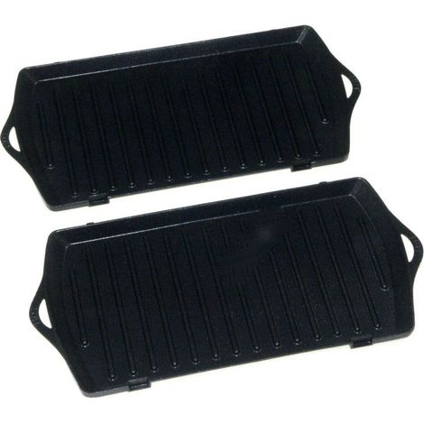 Ersatzteil - Grillplatten x2 -  - MOULINEX, TEFAL
