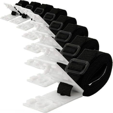 Universel Kit de Sangles de Fixation de Rouleau de Couverture de Piscine Ceinture de Natation pour équipement de Plein Air (1/5)