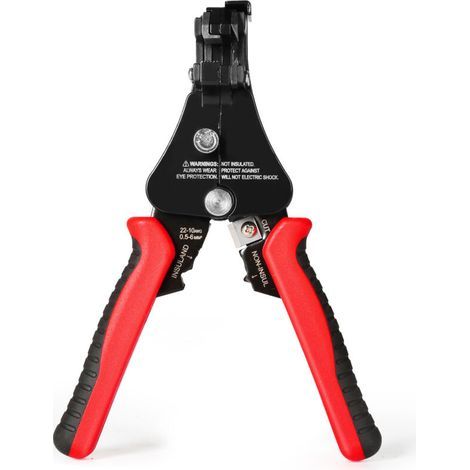 CHOYCLIT Pince à dénuder, pince à sertir multifonctionnelle pour dénuder le fil solaire photovoltaïque coupe-câble 2,5/4/6 mm² outils de sertissage à la main (1/5)