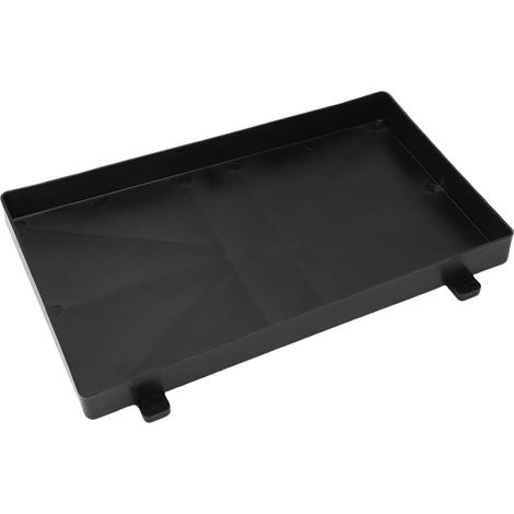 Plateau de Batterie Marin, Support de Batterie de Bateau, Support de Sangle de pour Batteries du Groupe 27 12 V, Idéal pour Voiture, Bateau, Camping-car et Remorque (Moyen) (1/4)