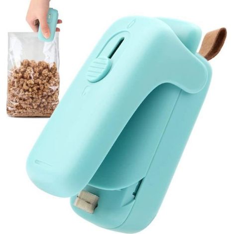 Scelleuse Thermique Portable - Pour Sacs Alimentaires - Fonctionne sur Piles - Compacte et Légère - 1 Pièce (1/5)