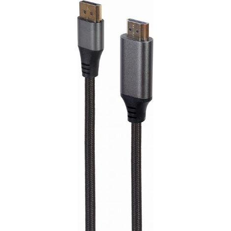 Gembird CC-DP-HDMI-4K-6 video cable adapter 1.8 m DisplayPort HDMI Type A (Standard) Black (1/5)