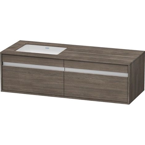 Mueble bajo lavabo KETHO 550x1400x426mm WT li madera de pino