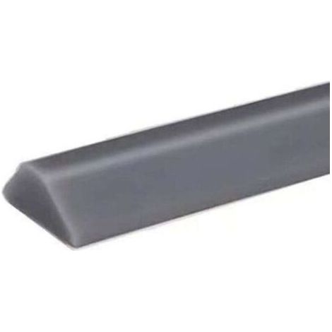 Ruban imperméable en silicone, barrière d'eau, seuil de douche barrière d'eau, barrière anti - inondation, barrière acoustique 100cm, gris (1/4)