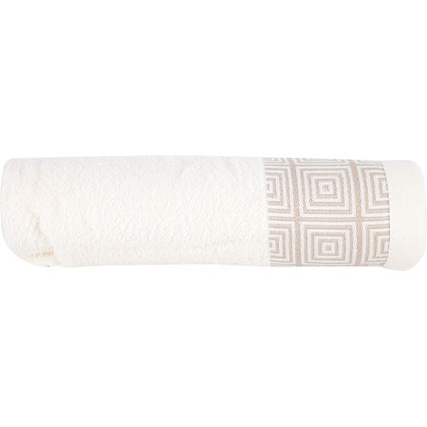 Serviette de bain en coton doux pour le nettoyage des mains et du visage, avec flacon de rangement (1/4)