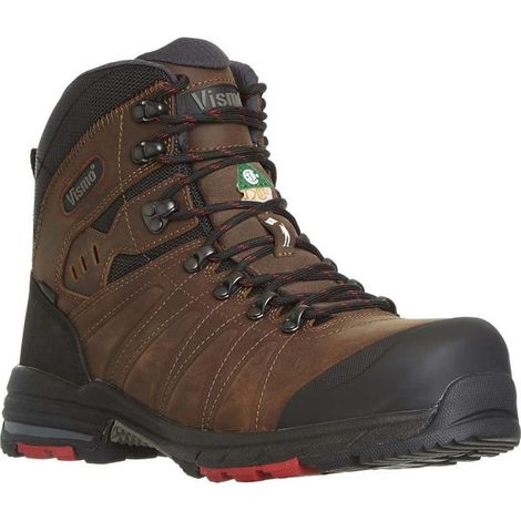Chaussures de sécurité S3 VISMO Boulder EC95 - Marron foncé - 47