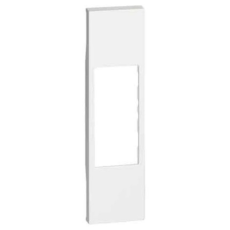 Tapa Bticino Living Now para conectores RJ11/45 A/V Blanca KW07