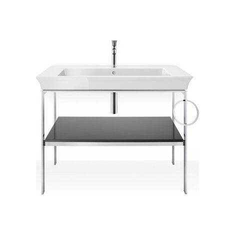 DURAVIT WT4544RH1H1 Console métallique fixation au sol White Tulip (1/3)