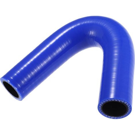 1 Pc 22mm 0.87" ID 135 Degree Universal Intercooler Silicone Hose Hose Reducer Coupler Pipe - Silicone Blue (1/4)