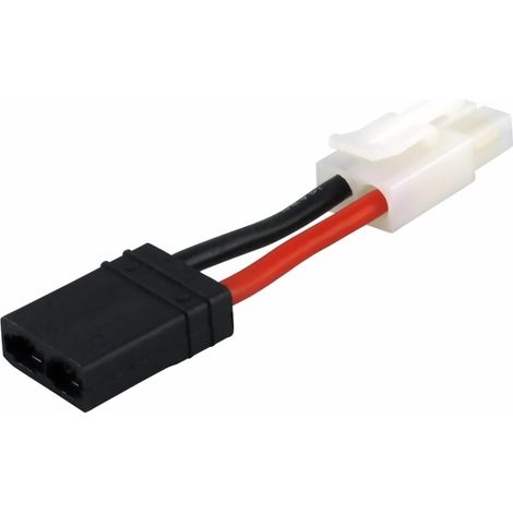 Adapter with cable Tamiya M suitable for Traxxas F 50mm