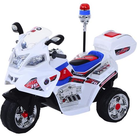 MOTO ELETTRICA PER BAMBINI 3 RUOTE CON MUSICA LUCI 112 × 51 × 72.5 CM (1/5)
