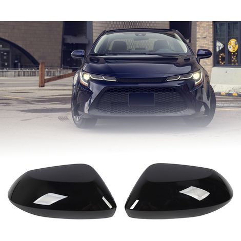 Coques de rétroviseurs gauche et droit, noir brillant, 87945-52251 87915-52251. Convient pour Toyota Corolla 2019-2022. (1/5)