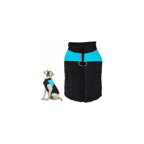 Manteau d'hiver doudoune pour chien, veste chaude pour petits et moyens chiens, taille L –