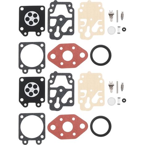 Kit de Réparation de Membrane de Carburateur pour Débroussailleuse (2 Jeux) Compatible avec Ryobi RBCGM25SS RBCGM25BB RLTGM25CS Et GM254SL (1/5)
