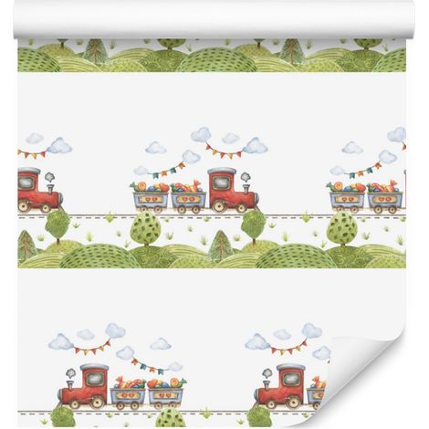 Papier peint à motif féerique et charmant pour salon et chambre 50x1000 cm (1/5)