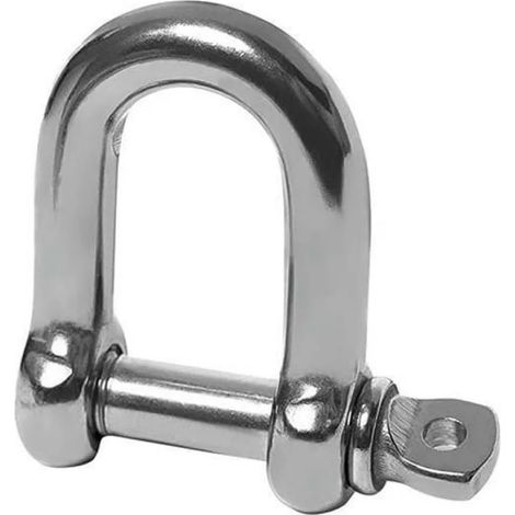 Zubehör für Espagnolette Stoker galvanized straight shackle hohe Festigkeit rostfrei (1/2)