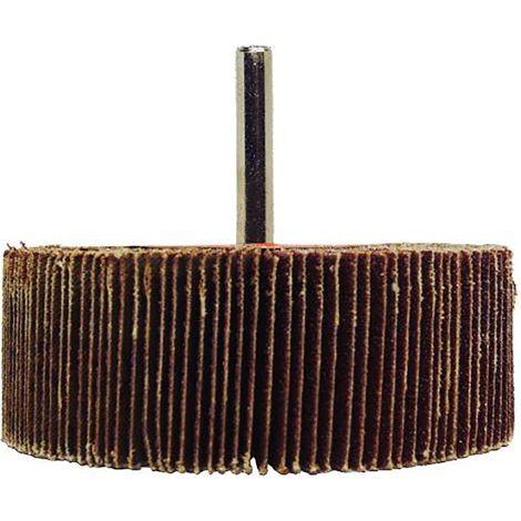 Meule abrasive, Dia. 80mm RS PRO, grain P120, Oxyde d'aluminium ( Prix pour 1 )