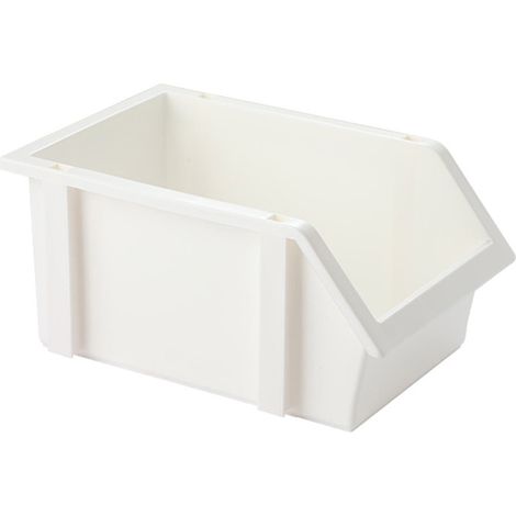 Schubladenbox, Aufbewahrungsbox aus Kunststoff, Küchenaufbewahrung, Kühlschrankaufbewahrungsbox, 9,3 x 6,2 x 4,5 Zoll, weiß.