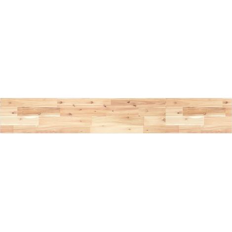 Dessus de table  Dessus de bureau  Plateau de table 160x20x2 cm rectangulaire bois massif d'acacia