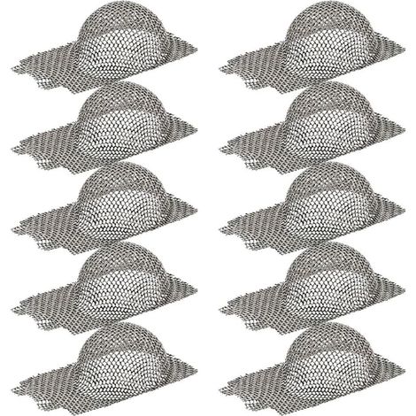 Lot de 10 pare-étincelles pour souffleur à feuilles BR500 BR550 BR600 BR700 Pièce de rechange de sécurité pour équipement d'alimentation extérieur Installation facile fiable (1/5)