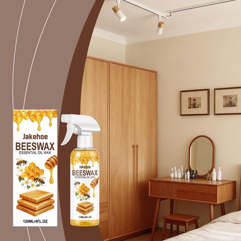 Möbelpolitur mit Bienenwachs – Reinigt, poliert und bringt Holzmöbeloberflächen zum Glänzen – 120 ml -- BIEMMEDUE (1/5)
