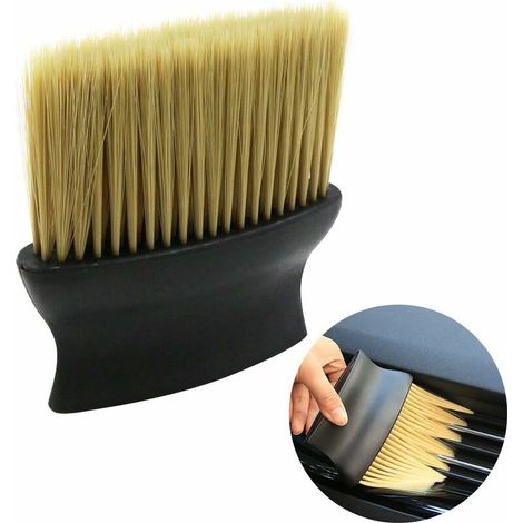 Brosse Nettoyage Grille d'aération Pinceau Détail - Auto Detailing Brush Brosse Voiture, climatisation Roue Outil Clavier Cleaner, pour La Voiture Moto Roues de Nettoyage Automobile, Tableau Bord LITZ (1/5)