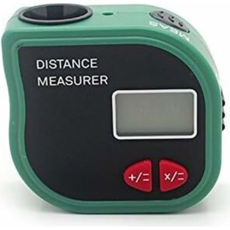 18 m Ultraschall-Laser-Entfernungsmesser mit LCD-Display – Elektronische Messung und automatische Berechnungen