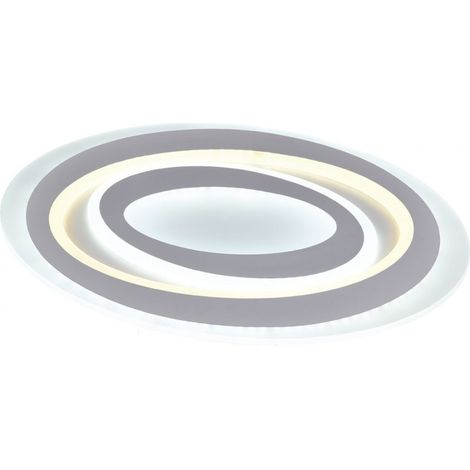 Lampada da soffitto SAVINIA in Bianco con telecomando INTERLUSA (1/2)