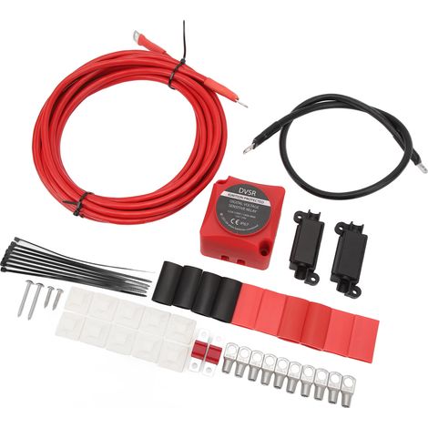 Kit Séparateur de Batterie Double 12V 24V 140A VSR pour Quad SSV Bateau Camping-Car Caravane Véhicule Tout-Terrain (1/5)