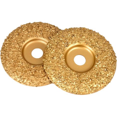 Disque de meulage en acier au tungstène brasé, pneu, caoutchouc, bois, convoyeur, feuille composite diamantée, disque de meulage diamanté 110 mm (1/4)