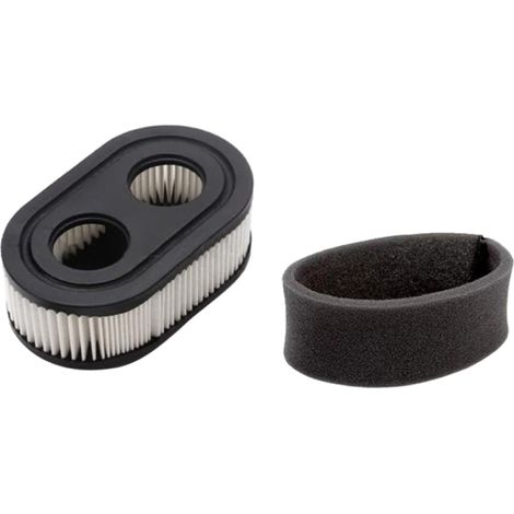 Filtro de aire, referencia 593260 798452, filtro de repuesto para cortacésped, compatible con motores Briggs & Stratton de las series 4247, 5432, 5432K, 09P000, 550E y 550EX.