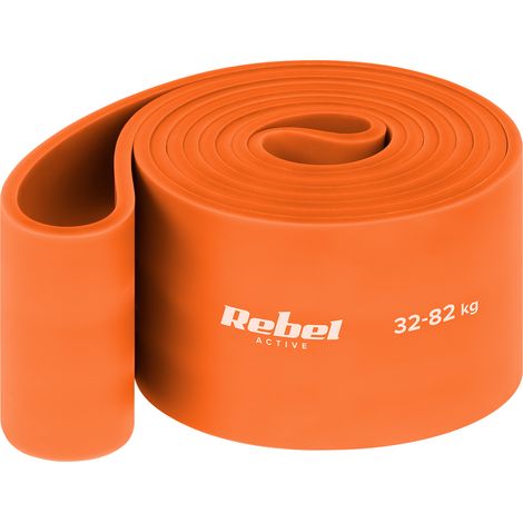 Fascia elastica per esercizi di resistenza TPE Power Band PT-7 32-82 kg Rebel (1/4)