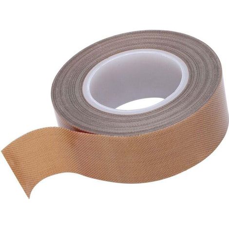 PTFE Tape High Temperature Teflon Tape Heat Tool Insulation Sealing High Temperature Adhesive for Vacuum Sealer(0.25mm x 50mm x 10m) MUMU