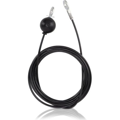Câble de poulie de fitness 1 pièce, 4 m, acier robuste, réglable Convient pour la salle de sport et l'entraînement à domicile (1/5)