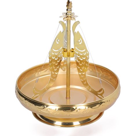 Porte-encens en acier inoxydable doré, support pour spirales anti-moustiques, plaque porte-encens pour la décoration intérieure (1/5)
