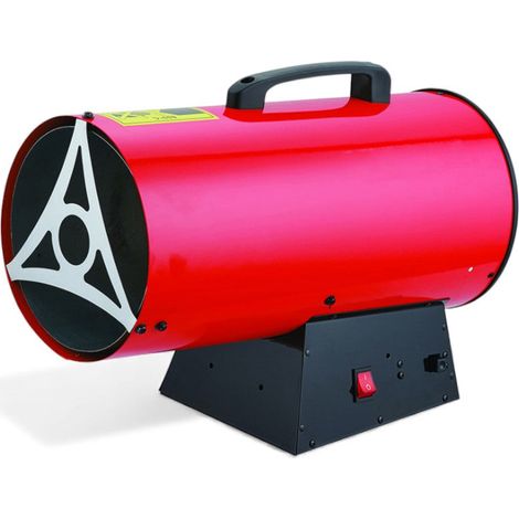 Generatore aria calda a gas gpl 30 Kw con ventilazione elettrica 220-240V (1/2)
