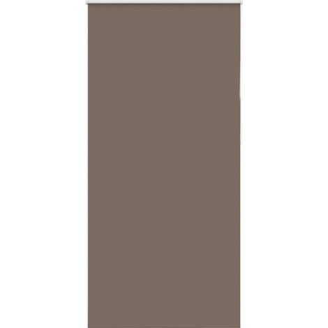 Store enrouleur occultant café 110x230cm largeur du tissu