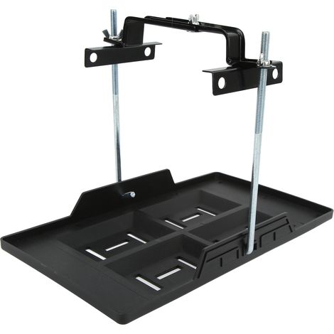 Lot de fixation de bac à batterie avec encoches encastrées pour batteries série 27 30 31 (34 bac 23 support) (1/5)