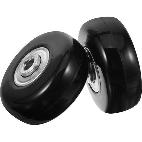 roulettes pivotantes pour valise, roulements pour valise, kits de réparation-4.50X4.50X1.50CM-Black (1/4)