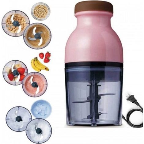 Andowl - Multi Cutter Tritatutto Multifunzionale 200 Watt Con Contenitore Da 300 Ml Q-t37 - (1/5)