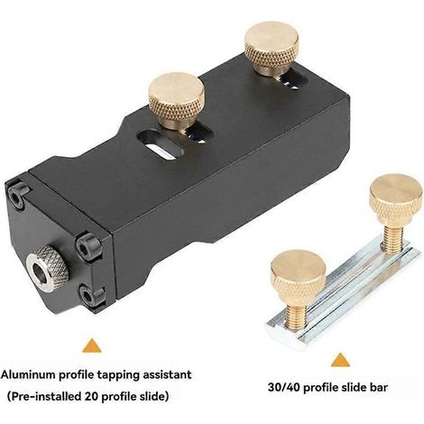 Outil de taraudage manuel pour profilés en aluminium 20/30/40 (1/5)