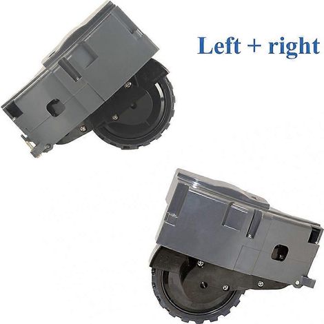 Module de roulette gauche/droite pour aspirateurs robots iRobot Roomba séries 800, 880, 870, 871, 885, 880, 980, 860, 861, 875 et 980. Accessoires inclus. (1/2)