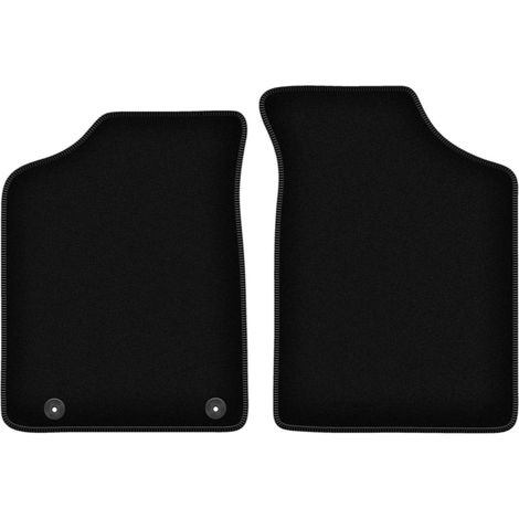Tapis de sol avant basiques en velours pour : Peugeot 106 hatchback (1991-2003) (1/5)