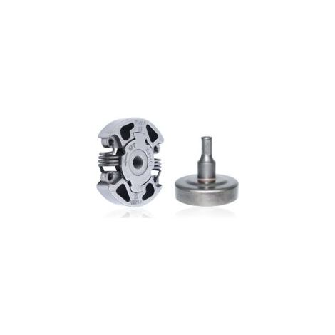Embrayage et cloche d'embrayag kit pour Stihl FS38 FS40 FS45 FS50 FS55 FS70 et plus séries,accessoire de débroussailleuse pignon avec tambour embrayage pièces détachées (1/5)