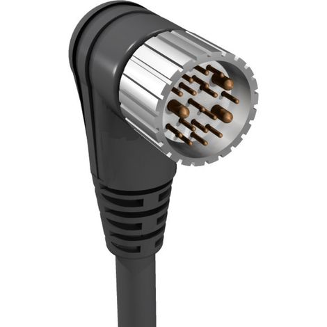 Lumberg Automation 934636560 Sensor-/Aktor-Steckverbinder, konfektioniert M23 Stecker, gewinkelt 10.