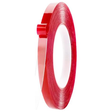 Doppelseitiges Klebeband, 10 m x 10 mm, extra starkes Nano-Klebeband für LED-Streifen, geeignet für Zuhause, Befestigungen, Büro, Heimwerkerprojekte, wasserfest und ablösbar, transparent, 10 m (1/5)