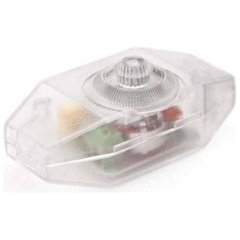 Variateur d'Intensité LED (Cordon) - 1 à 60 W - Intensité Variable en Continu - Compatible avec les Ampoules à Incandescence - Marche/Arrêt - Tension 220 à 230 V - Variateur d'Intensité par Cordon - T (1/4)