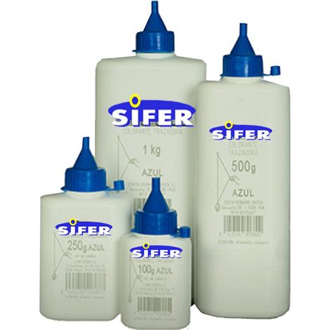 Sifer Blu Polvere Bottiglia 500 g SI8068-0