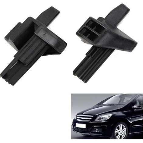 CHOYCLIT A16969302849051 Lot de 2 clips de fixation pour étagère à bagages pour W169 Classe A / W245 Classe B (1/5)